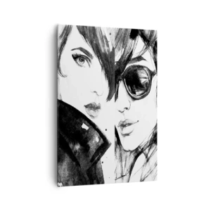 Lærredstryk - Billede på lærred - Skønhed mangedoblet - 70x100 cm