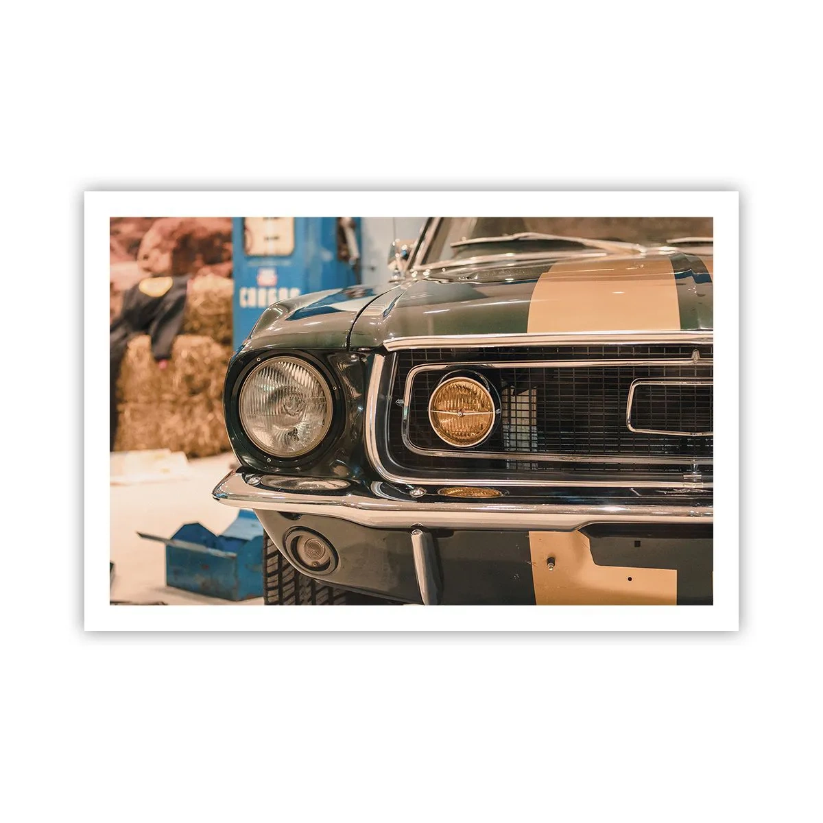 Plakat - Møde med en legende - 91x61 cm