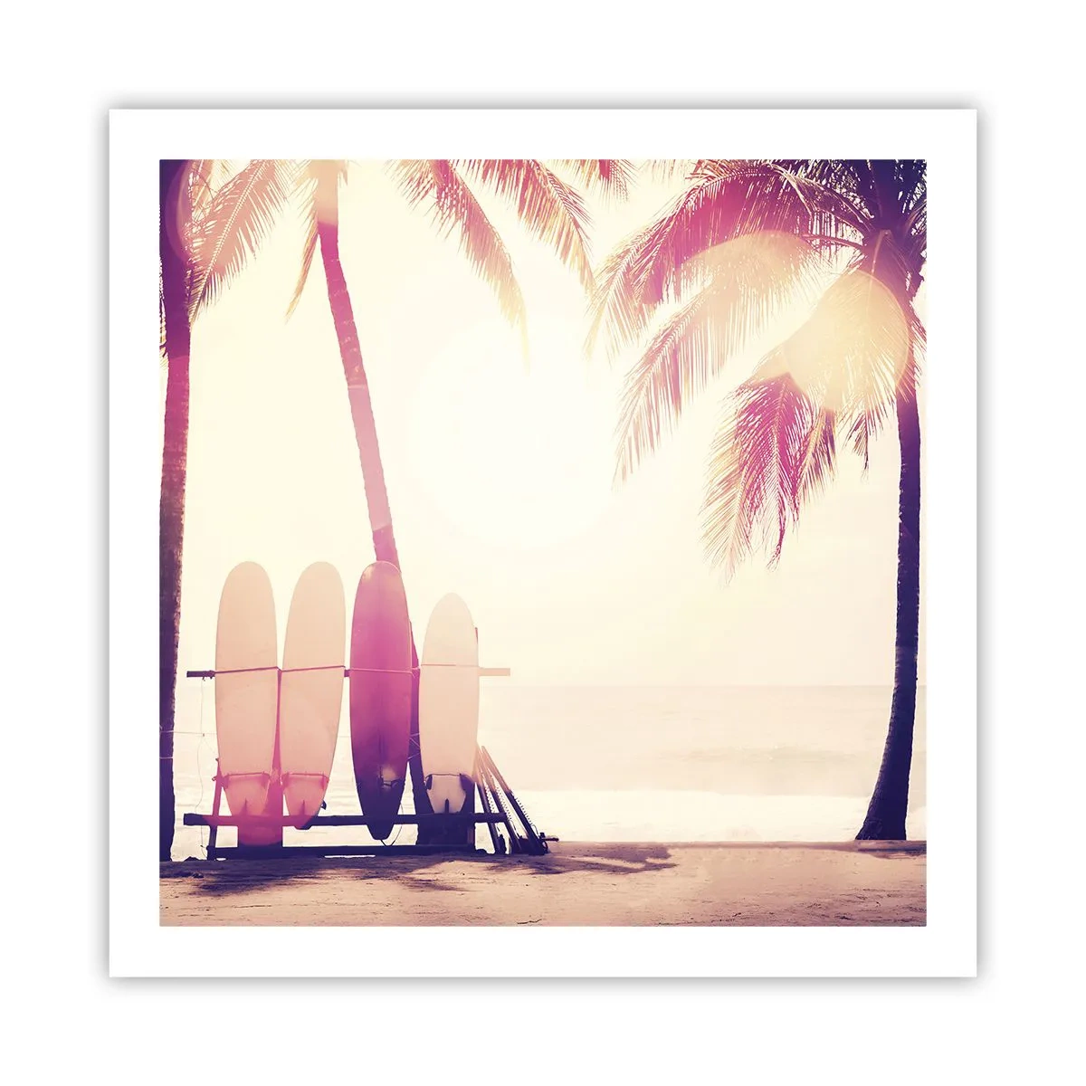 Plakat - Det bliver en fantastisk dag - 60x60 cm