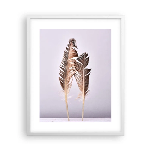 Plakat i hvid ramme - Mod intetheden - 40x50 cm