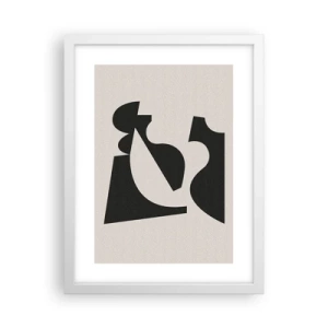 Plakat i hvid ramme - Sammensæt din egen - 30x40 cm