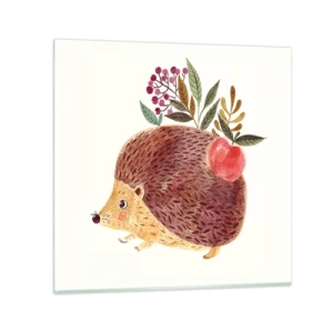 Billede på glas - Og du kan allerede lide mig - 30x30 cm