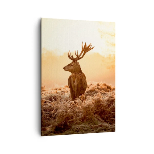 Lærredstryk - Billede på lærred - Herre på godset - 50x70 cm