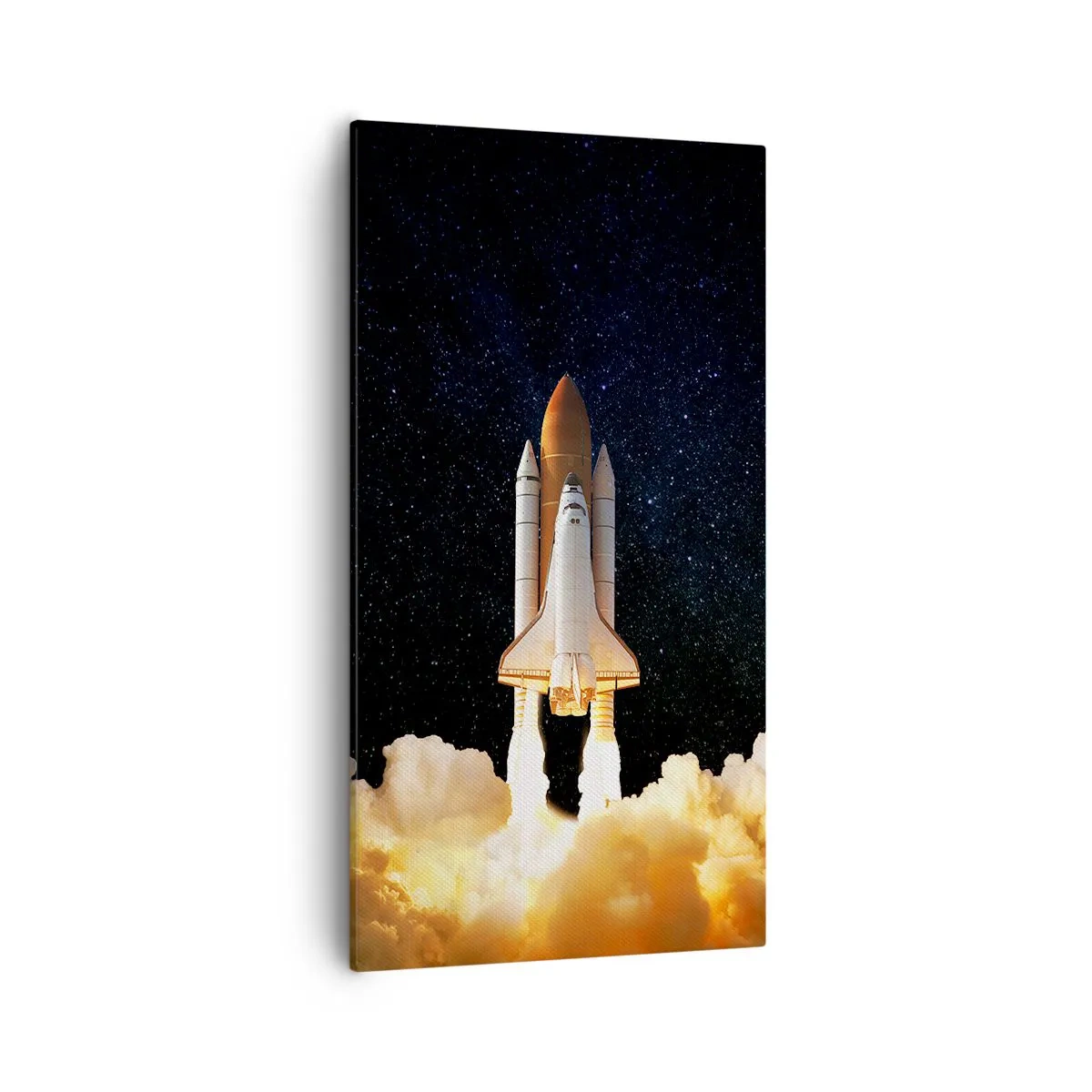 Lærredstryk - Billede på lærred - Ad astra! - 55x100 cm