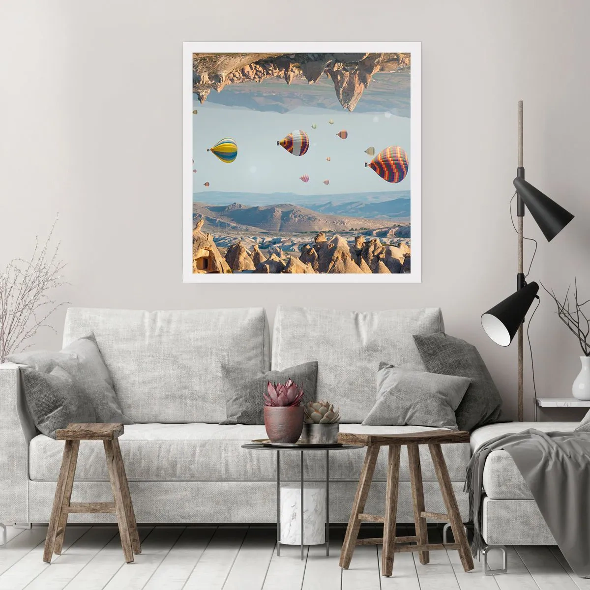Plakat - Alt er muligt her - 60x60 cm