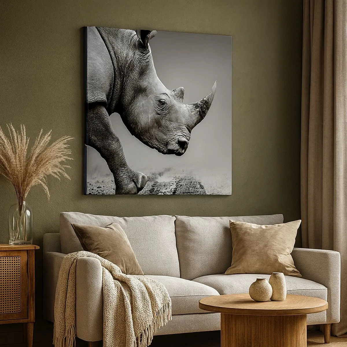 Lærredstryk - Billede på lærred - En ustoppeli - 30x30 cm