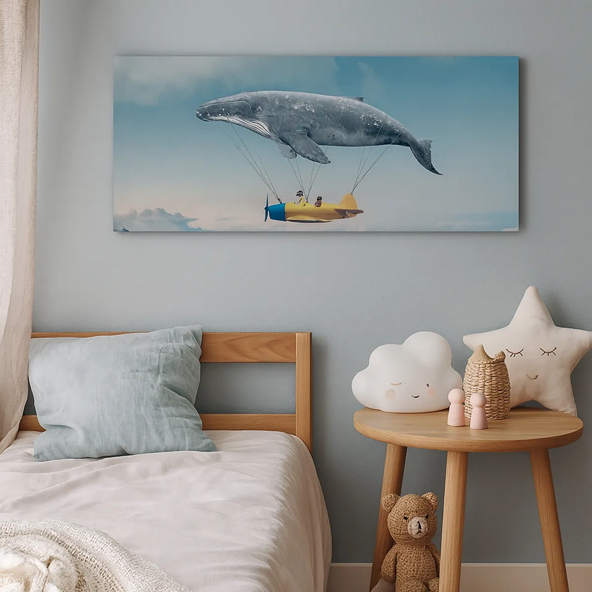 Lærredstryk - Billede på lærred - Hvorfor ikke? - 30x30 cm