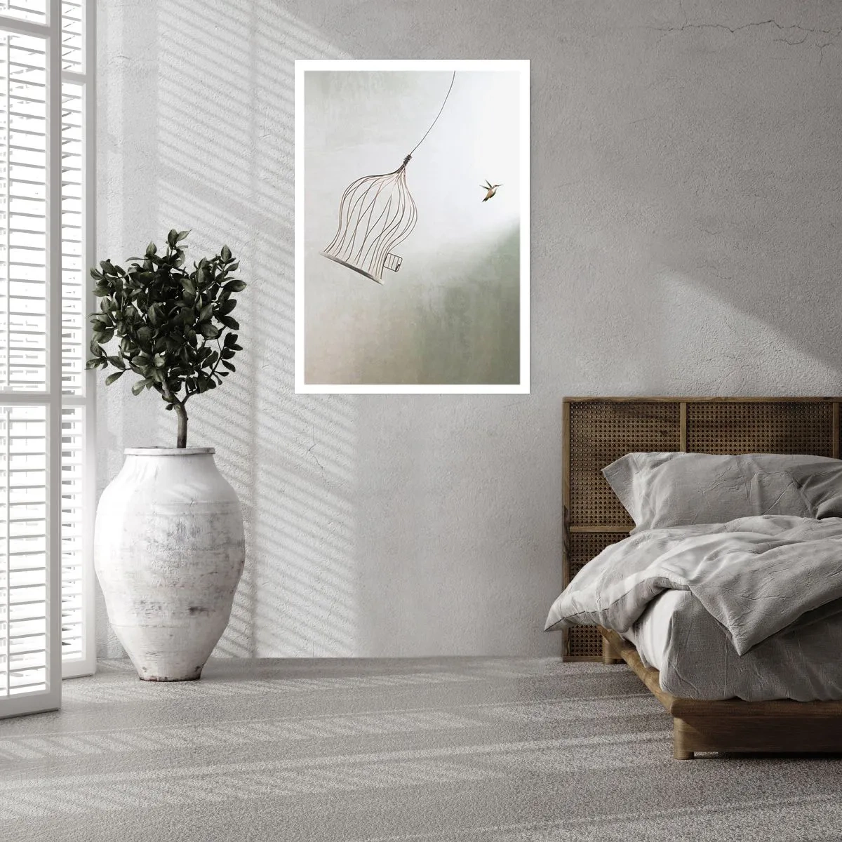 Plakat - I sit elementet - 50x70 cm