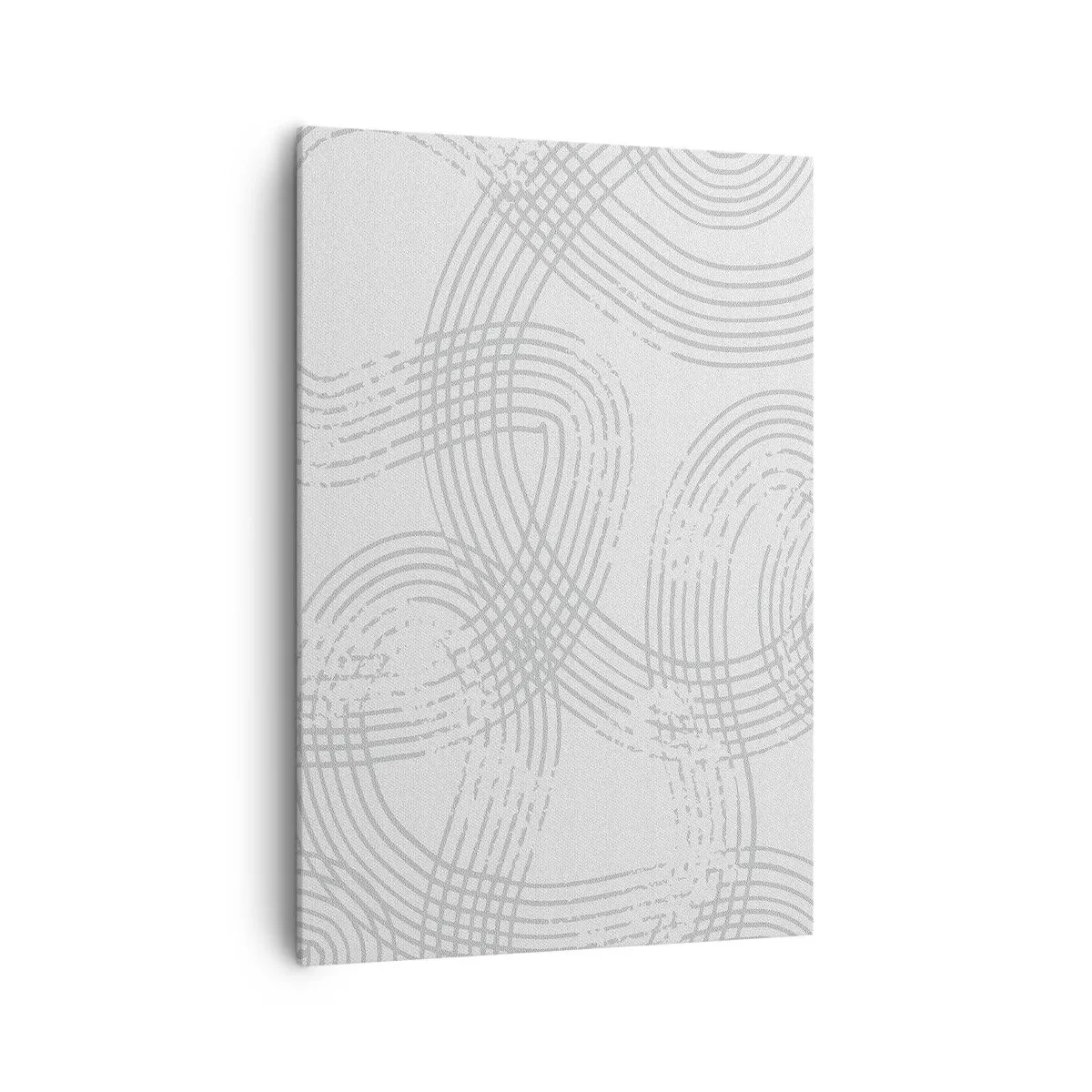 Lærredstryk - Billede på lærred - Der er ingen lige vej - 70x100 cm