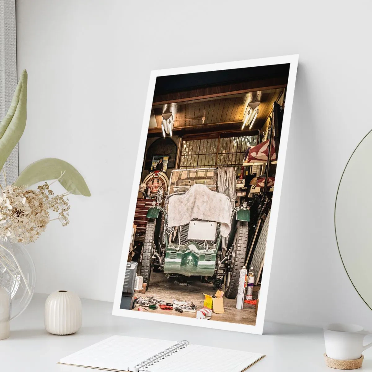 Plakat - Tilbage til fortiden - 50x70 cm