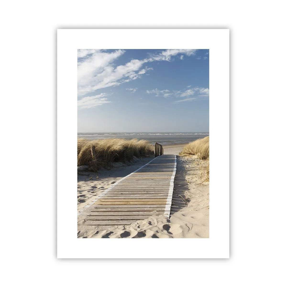 Plakat - Bag klitten, i græssets summen - 30x40 cm