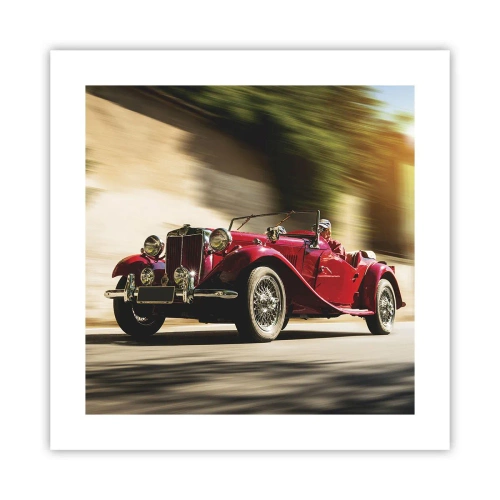 Plakat - Smukkere end Nike fra Samothrake - 40x40 cm