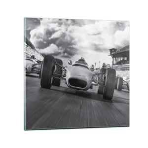 Billede på glas - Der er kraft! - 30x30 cm