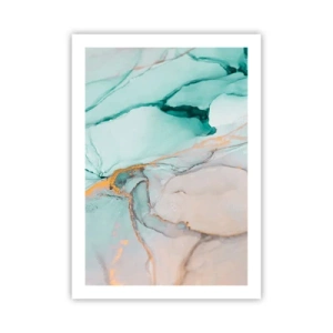 Plakat - Dans af former og farver - 50x70 cm