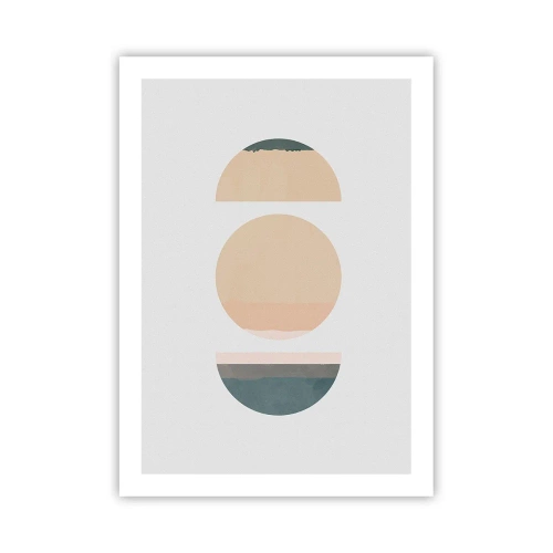 Plakat - Hjul for hjul - 50x70 cm