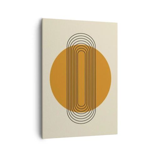 Lærredstryk - Billede på lærred - Den perfekte plan - 50x70 cm