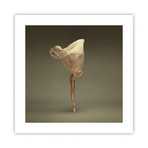 Plakat - Den er ved at flyve - 40x40 cm