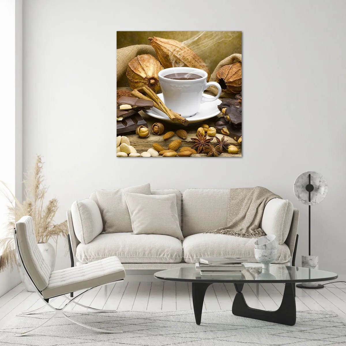 Billede på glas - For spændingssøgende - 30x30 cm