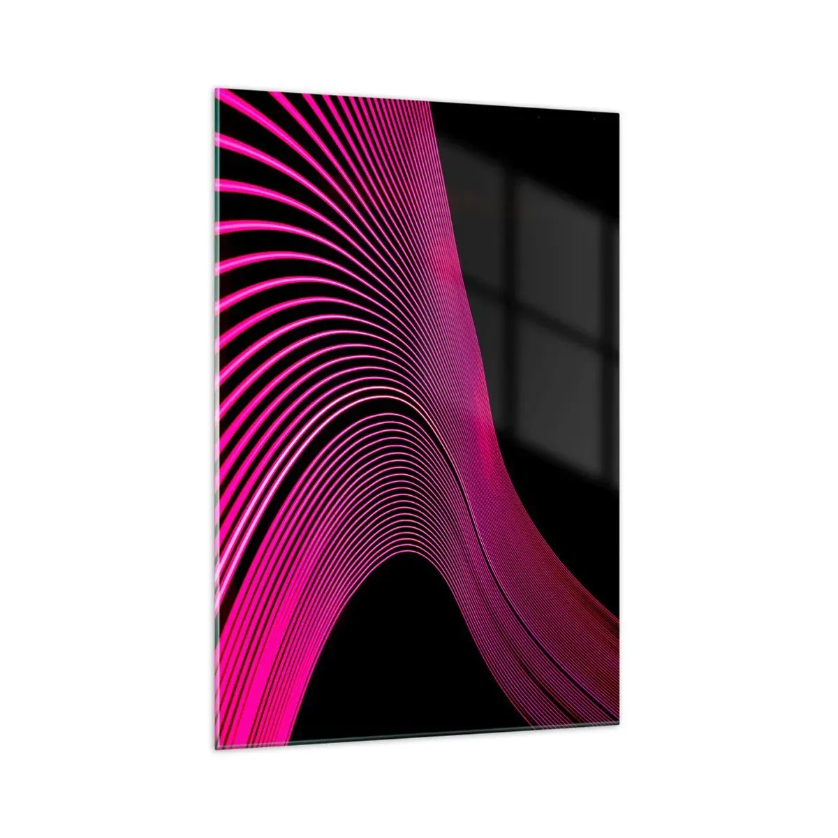 Billede på glas - En allé af lys - 70x100 cm