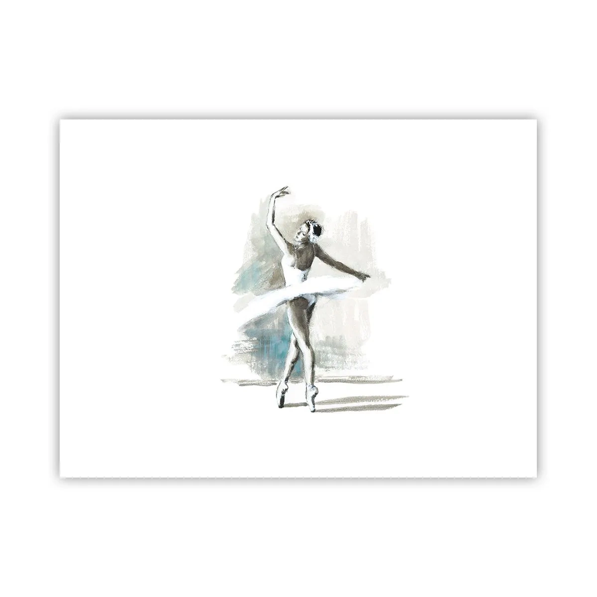 Plakat - Fortryllet til en svane - 40x30 cm