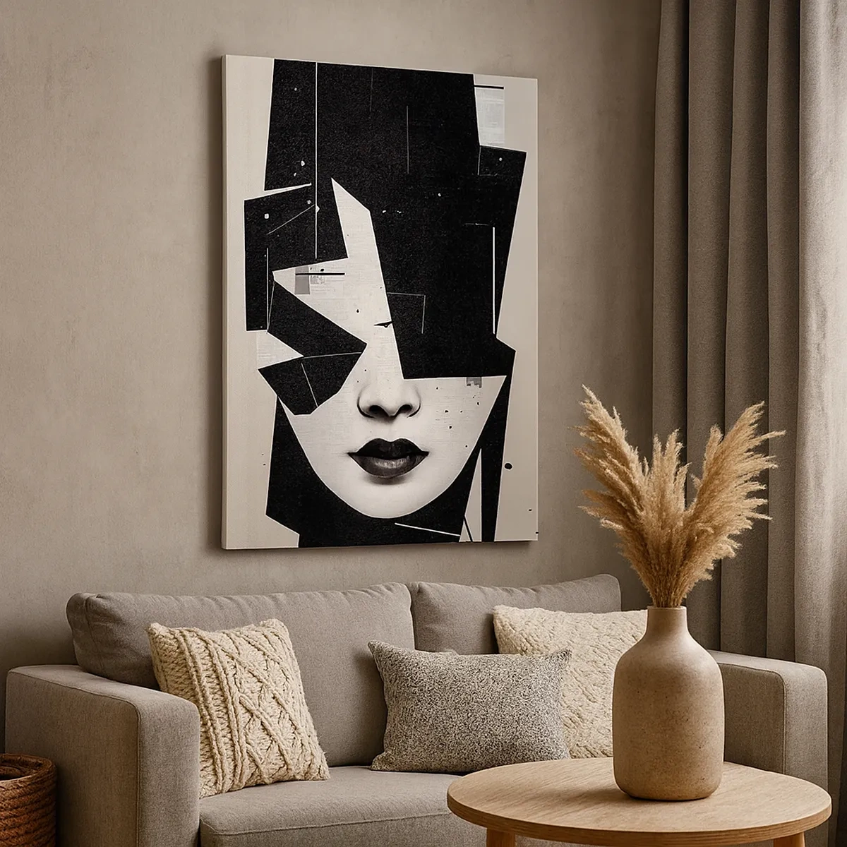 Lærredstryk - Billede på lærred - Dybt skjult - 50x70 cm