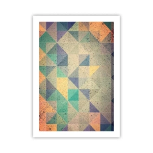 Plakat - Republikken trekanter - 50x70 cm