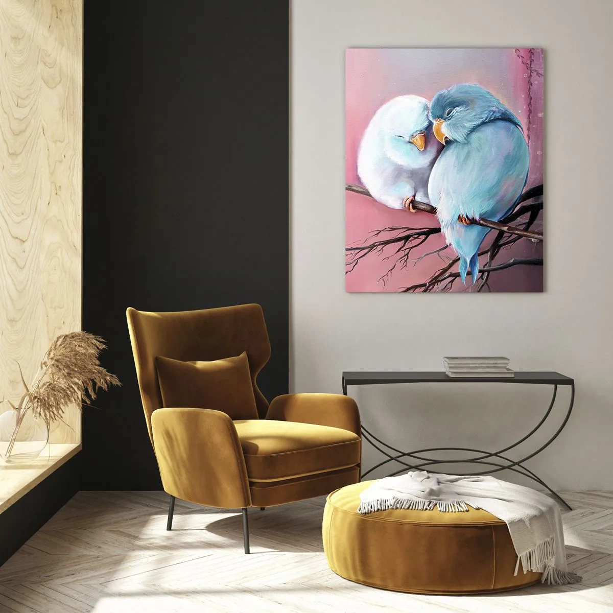 Billede på glas - Hvad er der at tilføje?.... - 50x70 cm