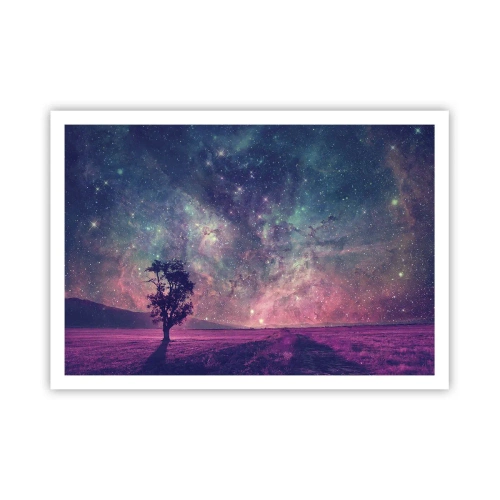 Plakat - Under en magisk himmel - 100x70 cm