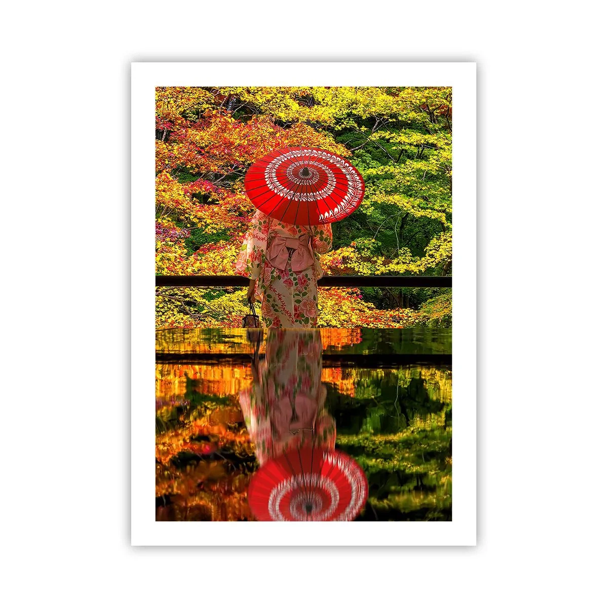 Plakat - I naturens tempel - 50x70 cm