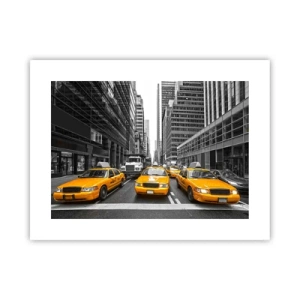 Plakat - Det er os, der farver byen - 40x30 cm