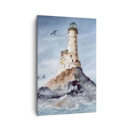 Lærredstryk - Billede på lærred - Uovervindelig - 80x120 cm