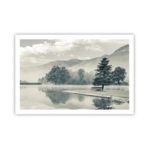 Plakat - Søen sover stadig - 91x61 cm