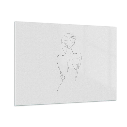 Billede på glas - Kroppens musik - 100x70 cm