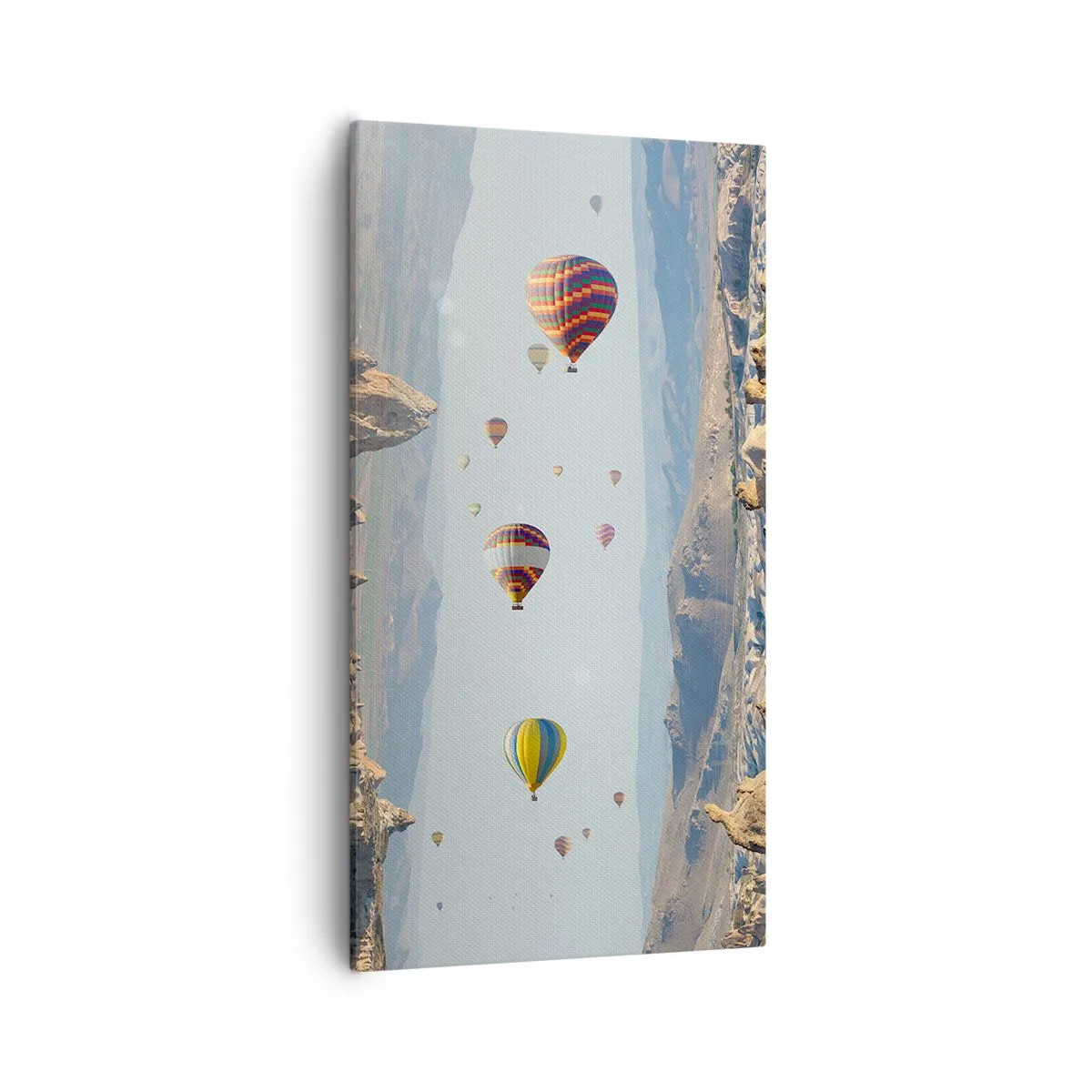 Lærredstryk - Billede på lærred - Alt er muligt her - 55x100 cm