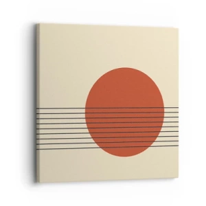 Lærredstryk - Billede på lærred - Og så videre - 30x30 cm