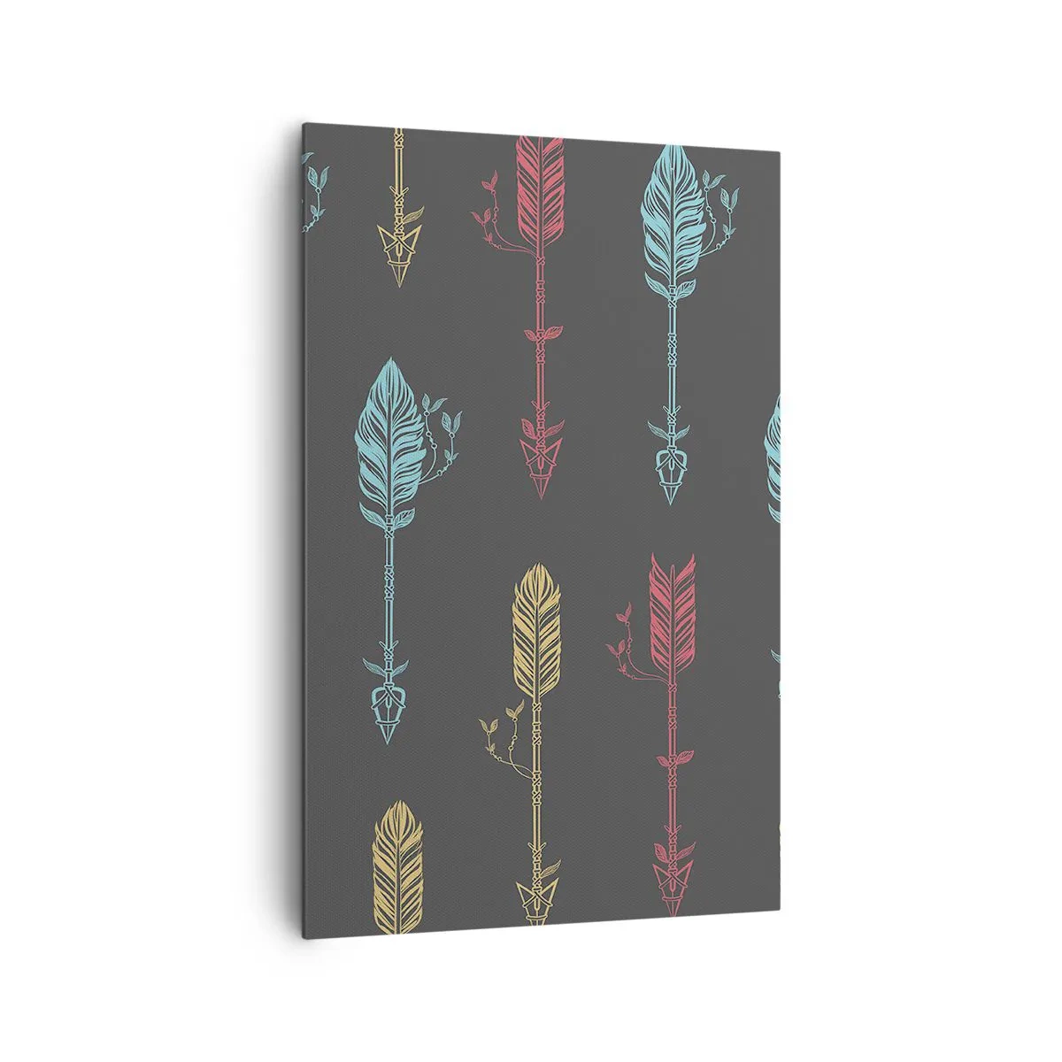 Lærredstryk - Billede på lærred - For at - 80x120 cm