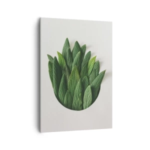 Lærredstryk - Billede på lærred - Uhæmmet nysgerrighed - 50x70 cm