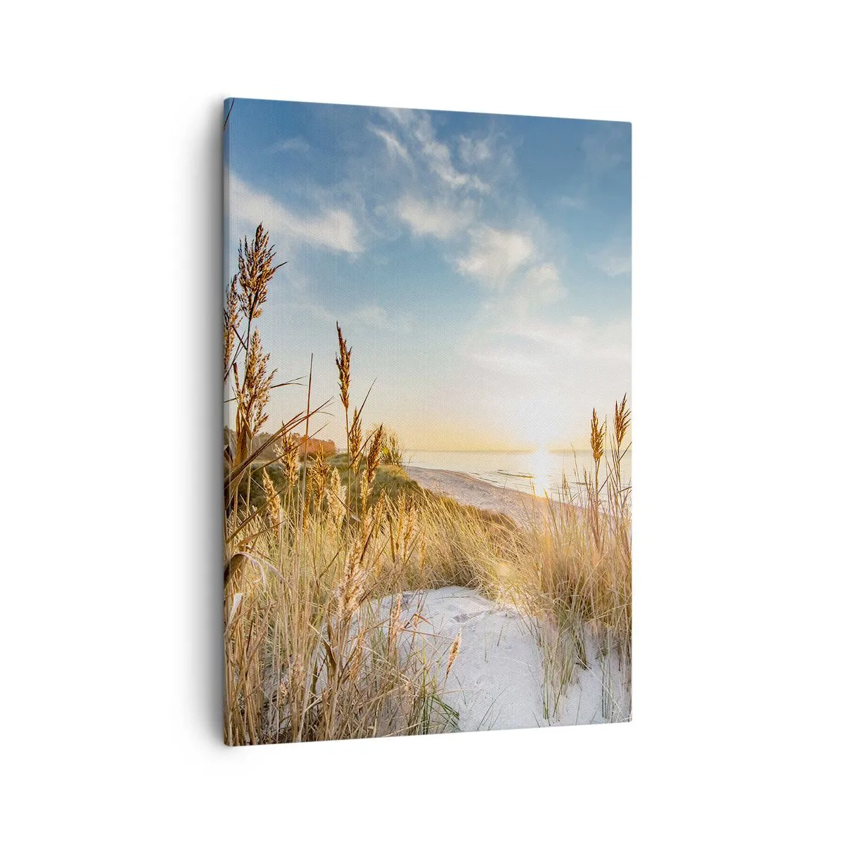 Lærredstryk - Billede på lærred - Nordstrand - 50x70 cm