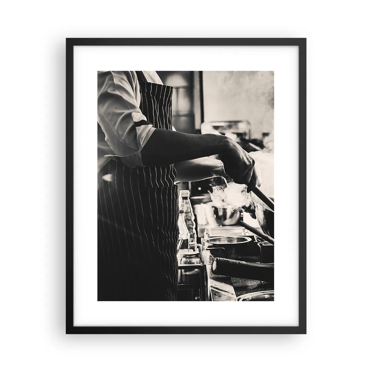 Plakat i sort ramme - Smagernes alkymi - 40x50 cm