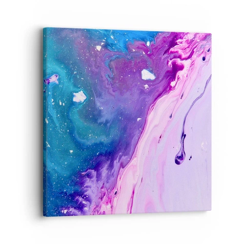 Lærredstryk - Billede på lærred - Yin og yang - 30x30 cm