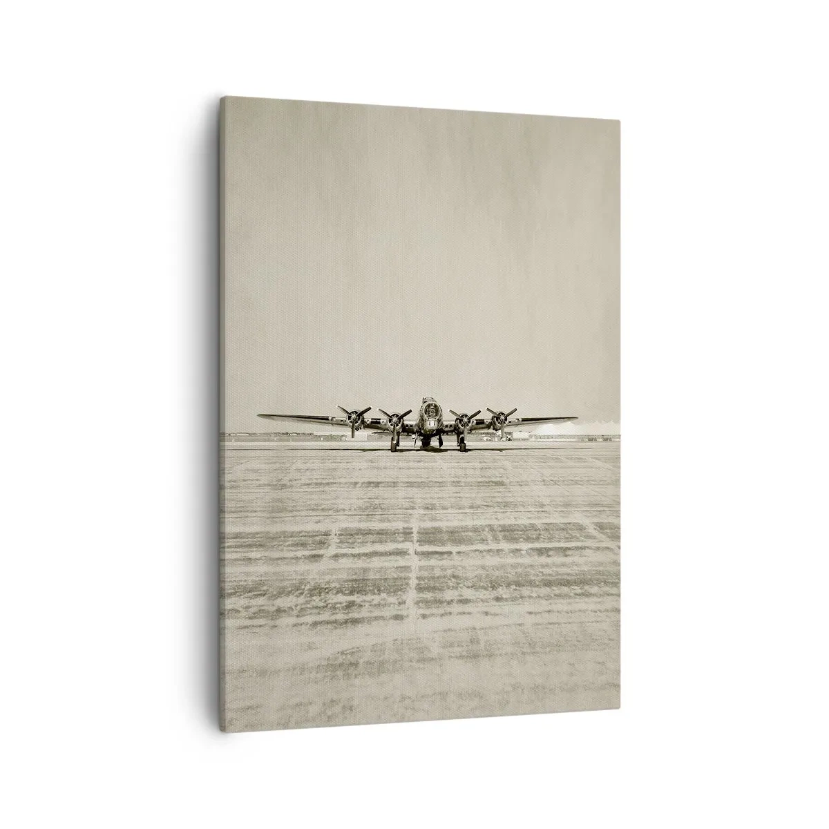 Lærredstryk - Billede på lærred - Som altid klar - 50x70 cm