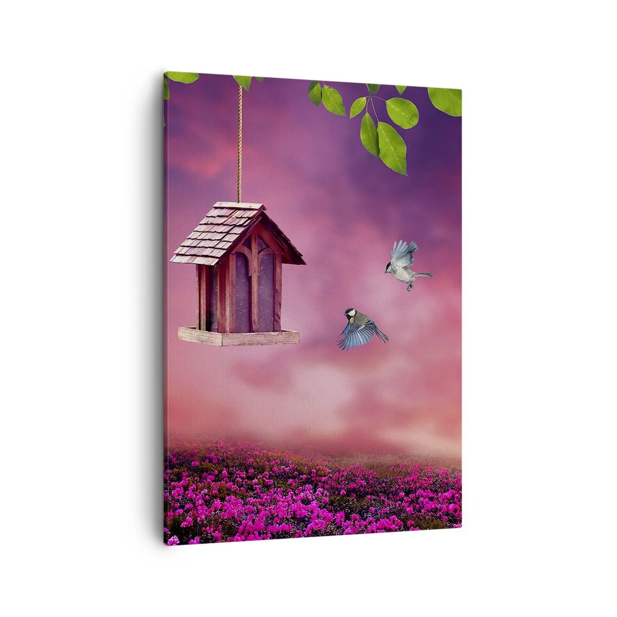 Lærredstryk - Billede på lærred - Invitation til middag - 50x70 cm
