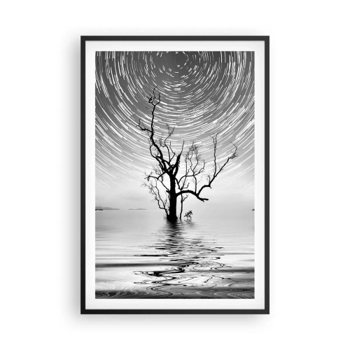 Plakat i sort ramme - En natursymfoni - 61x91 cm