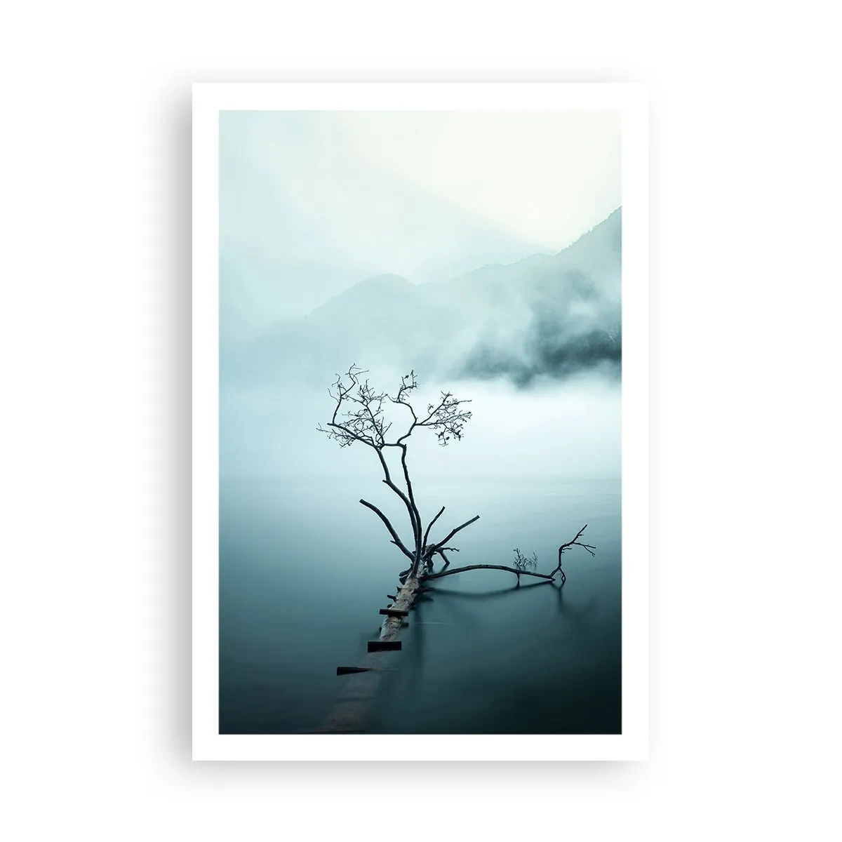 Plakat - Ud af vand og tåge - 61x91 cm