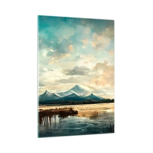 Billede på glas - Under himlens beskyttelse - 50x70 cm