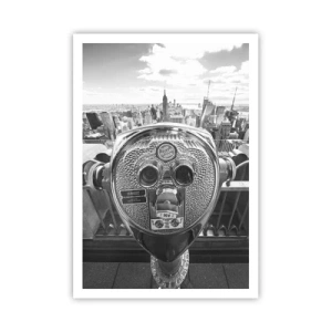 Plakat - Byen over byer - 70x100 cm