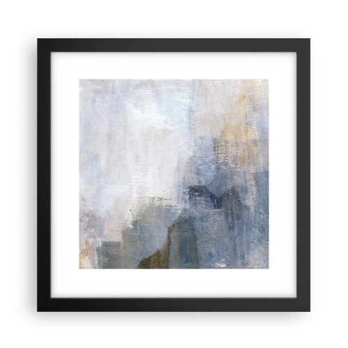 Plakat i sort ramme - Farvetoner og akkorder - 30x30 cm