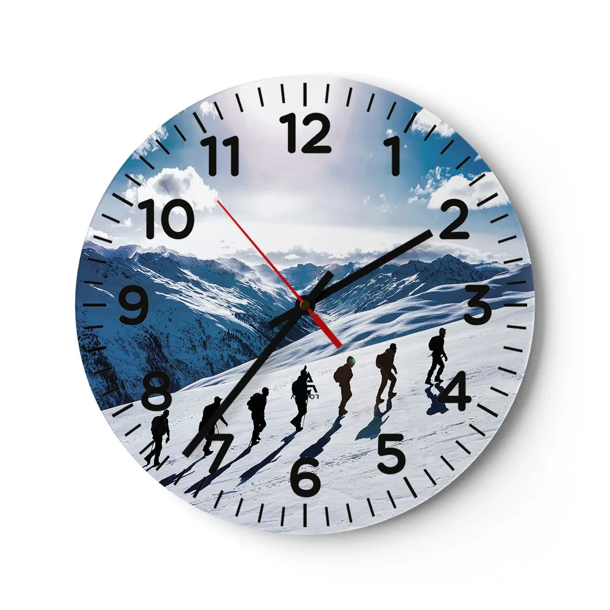 Vægur, Uret - Det vindende hold - 30x30 cm