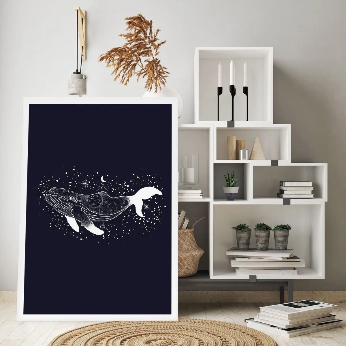 Plakat - I universets ocean - 70x100 cm