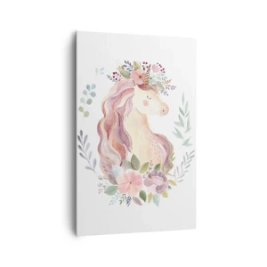 Lærredstryk - Billede på lærred - En invitation til eventyrets verden - 80x120 cm